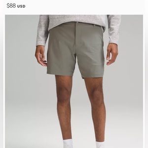 Lululemon Men’s Gray Sage Golf Shorts
